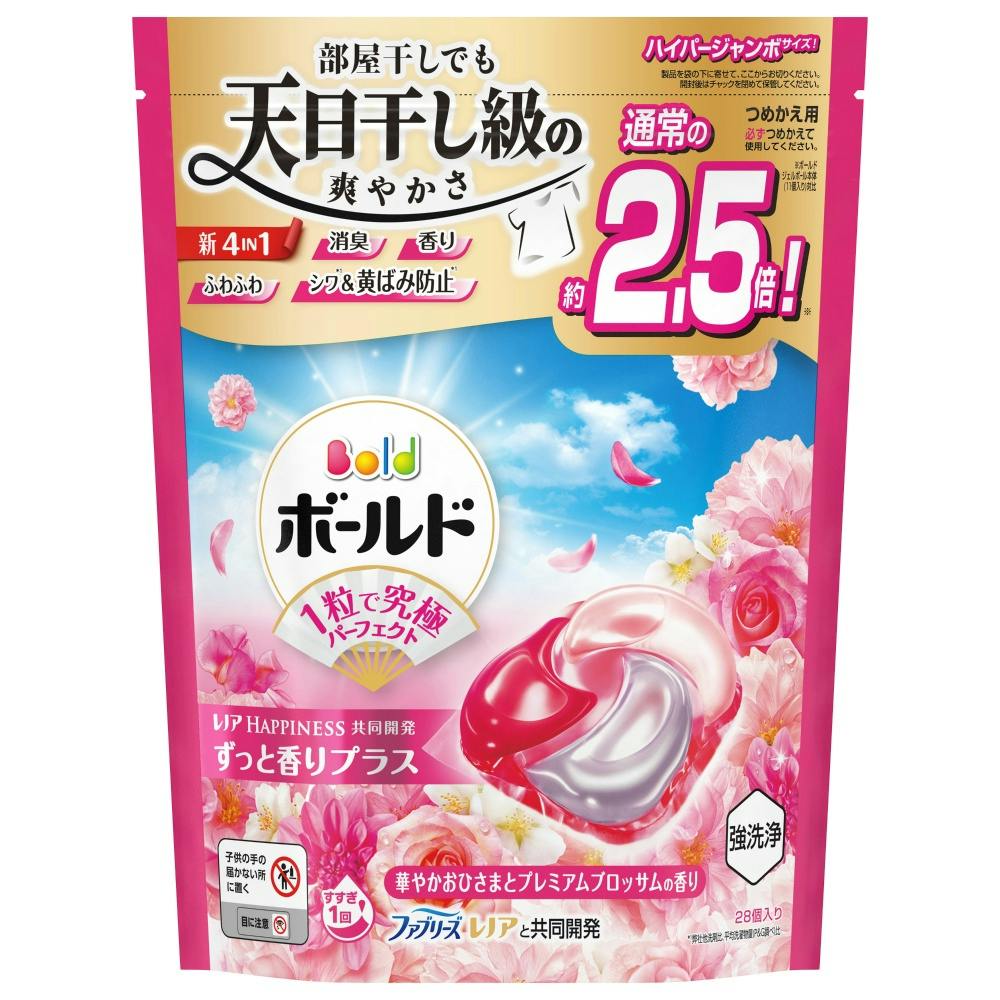 ボールドジェルボール4D華やかプレミアムブロッサムの香りつめかえハイパージャンボサイズ ×1点 hrm#4987176292612 洗濯機用品 ボールドジェルボール4D華やかプレミアムブロッサムの香りつめかえハイパージャンボサイズ ×1点 hrm#4987176292612 洗濯機用品