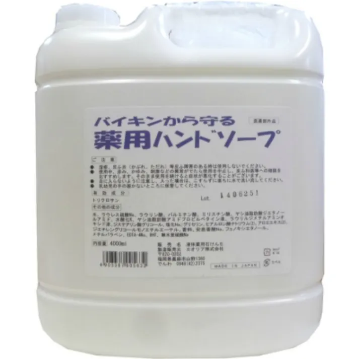 業務用薬用ハンドソープ 4L ×1点【送料込み】 #hrm-4903367005632