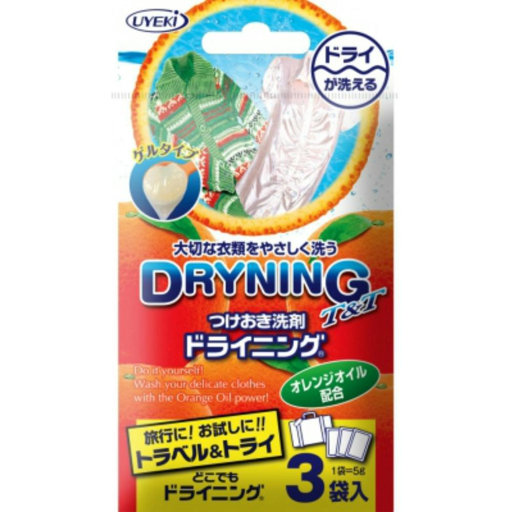 ドライニング ゲルタイプ トラベル&トライ 5g×3袋入 ×1点 #hrm-4968909057067 洗濯機用品 ドライニング ゲルタイプ トラベル&トライ 5g×3袋入 ×1点 #hrm-4968909057067 洗濯機用品