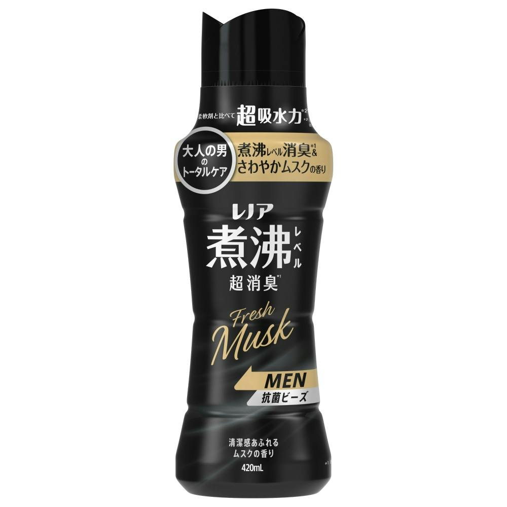 レノア煮沸レベル消臭抗菌ビーズMEN清潔感あふれるムスクの香り本体 × 6点 #hrm-4987176301291 洗濯機用品 レノア煮沸レベル消臭抗菌ビーズMEN清潔感あふれるムスクの香り本体 × 6点 #hrm-4987176301291 洗濯機用品