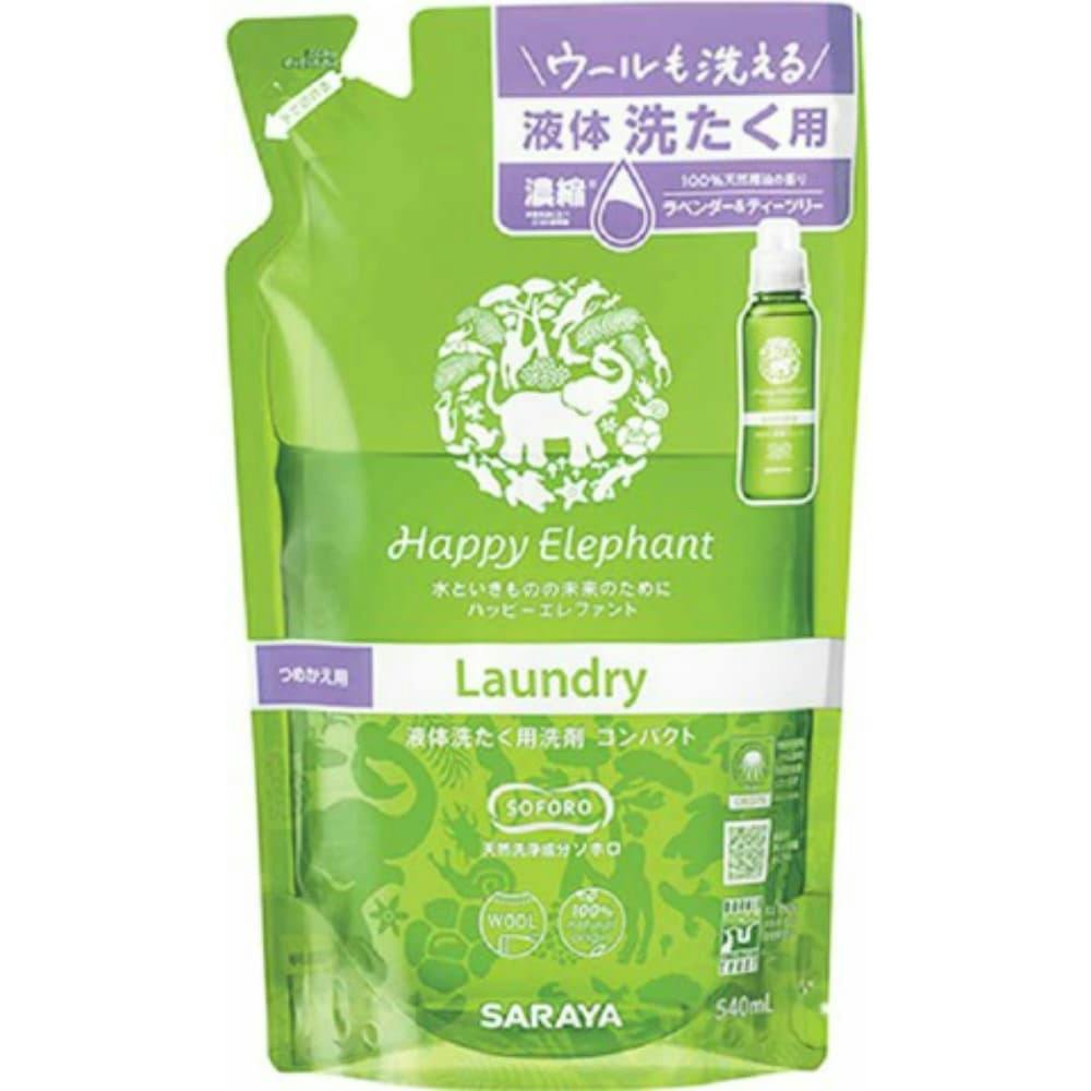 ハッピーE液体洗たく用洗剤コンパクト詰替540ml ×1点 #hrm-4973512260841 洗濯機用品 ハッピーE液体洗たく用洗剤コンパクト詰替540ml ×1点 #hrm-4973512260841 洗濯機用品