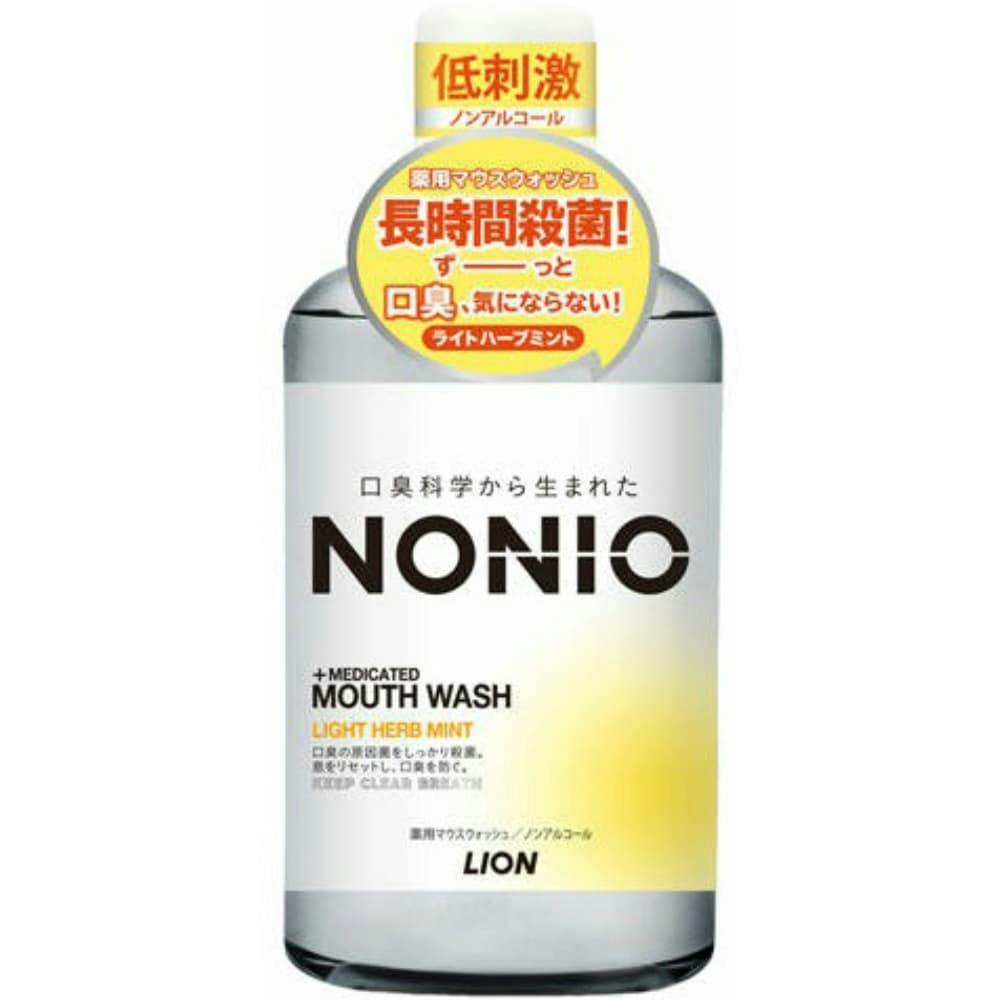 NONIOマウスW NAライトハーブM 600M × 12点 hrm#4903301259398 オーラルケア NONIOマウスW NAライトハーブM 600M × 12点 hrm#4903301259398 オーラルケア