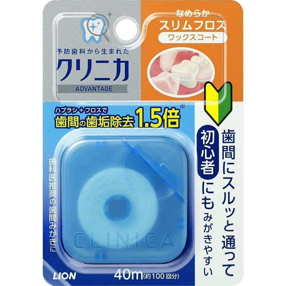 【12点まとめ買い】クリニカアドバンテージなめらかスリムフロス ４０Ｍ × 12点【送料込み】 ＃hrm-4903301276357