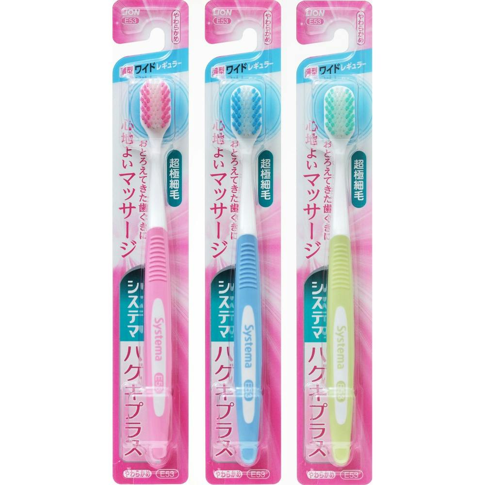 システマハグキPハブラシワイドヘッドやわらかめ × 6点 #hrm-4903301274292 オーラルケア システマハグキPハブラシワイドヘッドやわらかめ × 6点 #hrm-4903301274292 オーラルケア