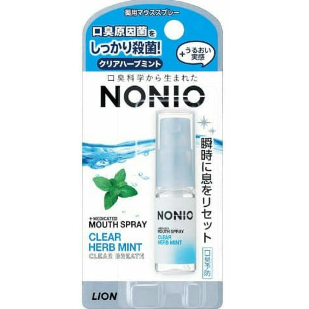NONIO(ノニオ) マウススプレー クリアハーブミント ×1点 hrm#4903301282020 オーラルケア NONIO(ノニオ) マウススプレー クリアハーブミント ×1点 hrm#4903301282020 オーラルケア