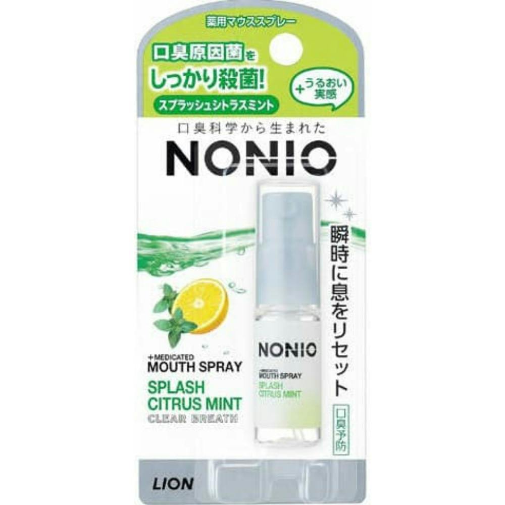 NONIO(ノニオ) マウススプレー スプラッシュシトラスミント ×1点 hrm#4903301282037 オーラルケア NONIO(ノニオ) マウススプレー スプラッシュシトラスミント ×1点 hrm#4903301282037 オーラルケア