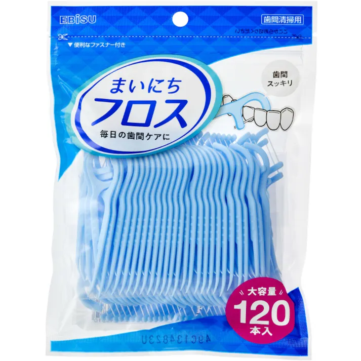 まいにちフロス 120本入 ×1点【送料込み】 #hrm-4901221846810