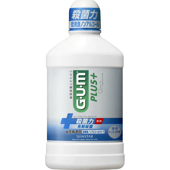 【12点まとめ買い】ガム・プラスデンタルリンス低刺激ノンアルコールタイプ450ml × 12点【送料込み】 #hrm-4901616012585