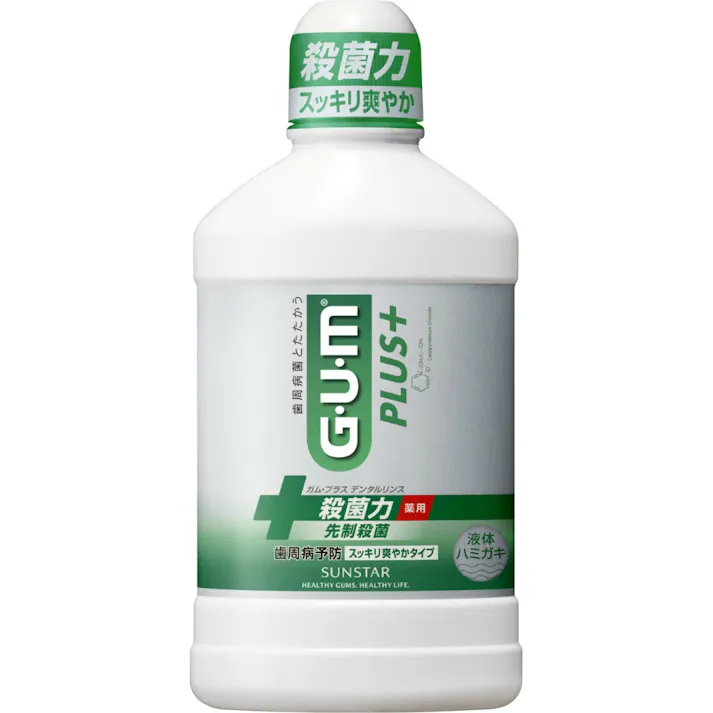 ガム・プラスデンタルリンス スッキリ爽やかタイプ450ml ×1点【送料込み】 #hrm-4901616012608
