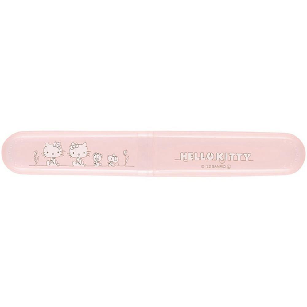 歯ブラシケース ハローキティ ラインデザイン ×1点 hrm#4973307610943 オーラルケア 歯ブラシケース ハローキティ ラインデザイン ×1点 hrm#4973307610943 オーラルケア