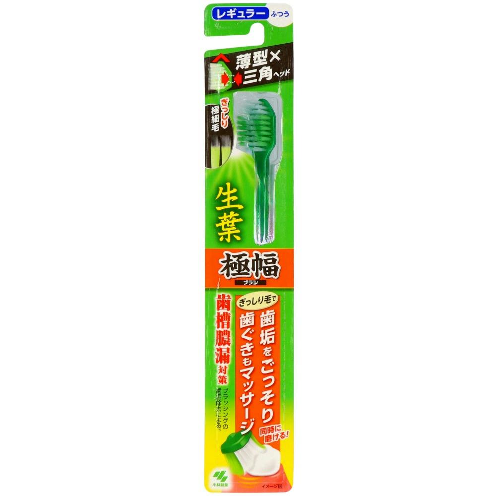 生葉極幅ブラシふつう ×1点 #hrm-4987072036648 オーラルケア 生葉極幅ブラシふつう ×1点 #hrm-4987072036648 オーラルケア