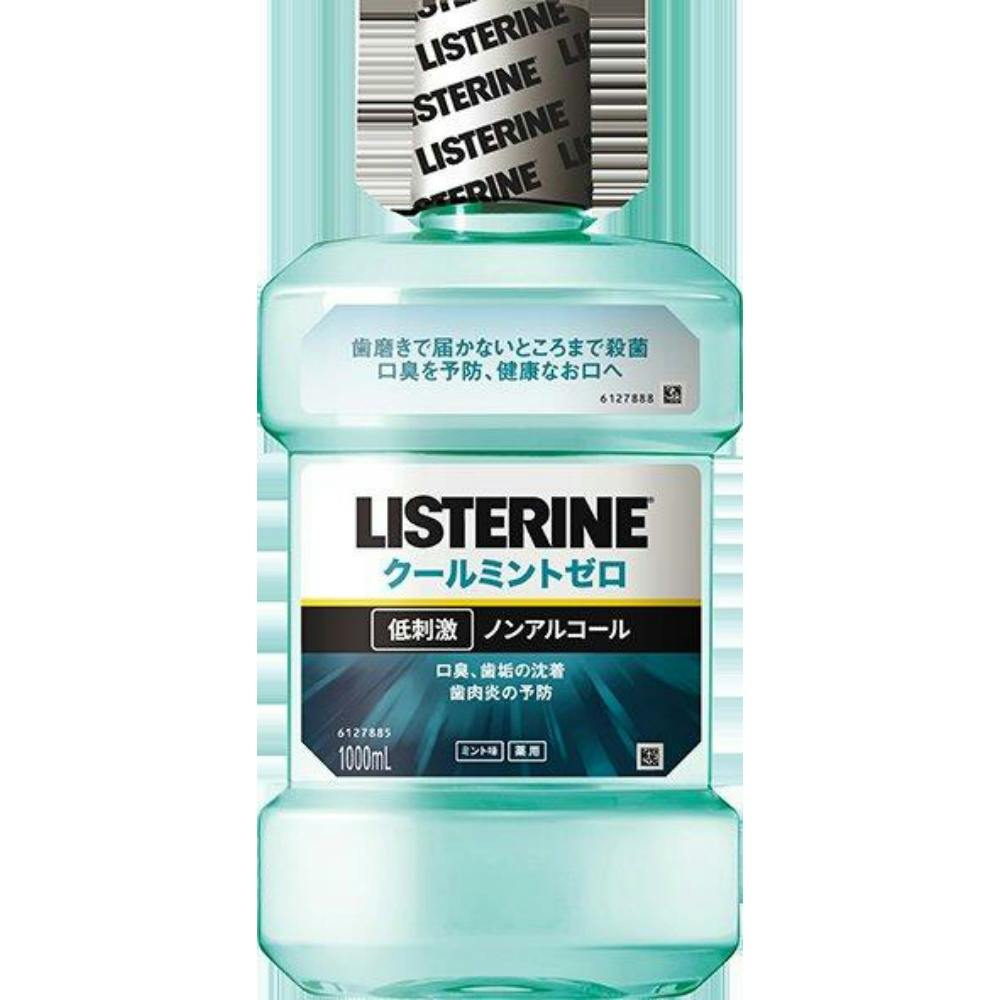【6点まとめ買い】薬用リステリン クールミントゼロ １０００ml × 6点【送料込み】 ＃hrm-4901730160117