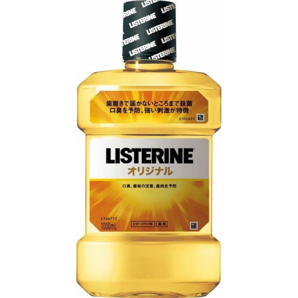 薬用リステリンオリジナル1000ml × 6点 #hrm-4901730080934 オーラルケア 薬用リステリンオリジナル1000ml × 6点 #hrm-4901730080934 オーラルケア