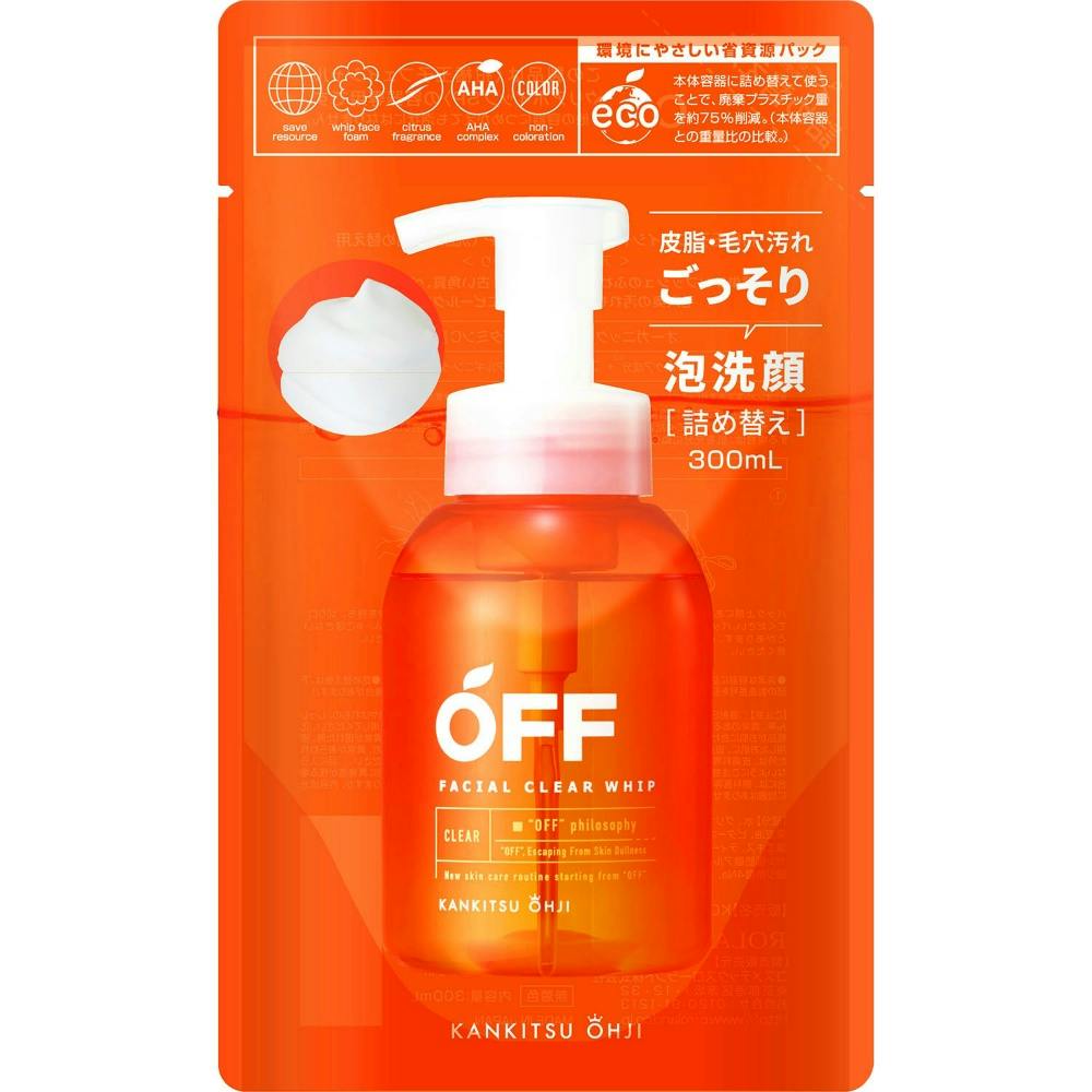柑橘王子 フェイシャルクリアホイップ 詰め替え用 × 36点 #hrm-4936201106448 メンズコスメ・男性用化粧品 柑橘王子 フェイシャルクリアホイップ 詰め替え用 × 36点 #hrm-4936201106448 メンズコスメ・男性用化粧品