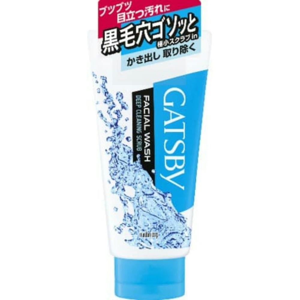 【3点まとめ買い】ギャツビー フェイシャルウォッシュ ディープクリーニングスクラブ × 3点【送料込み】 ＃hrm-4902806102024