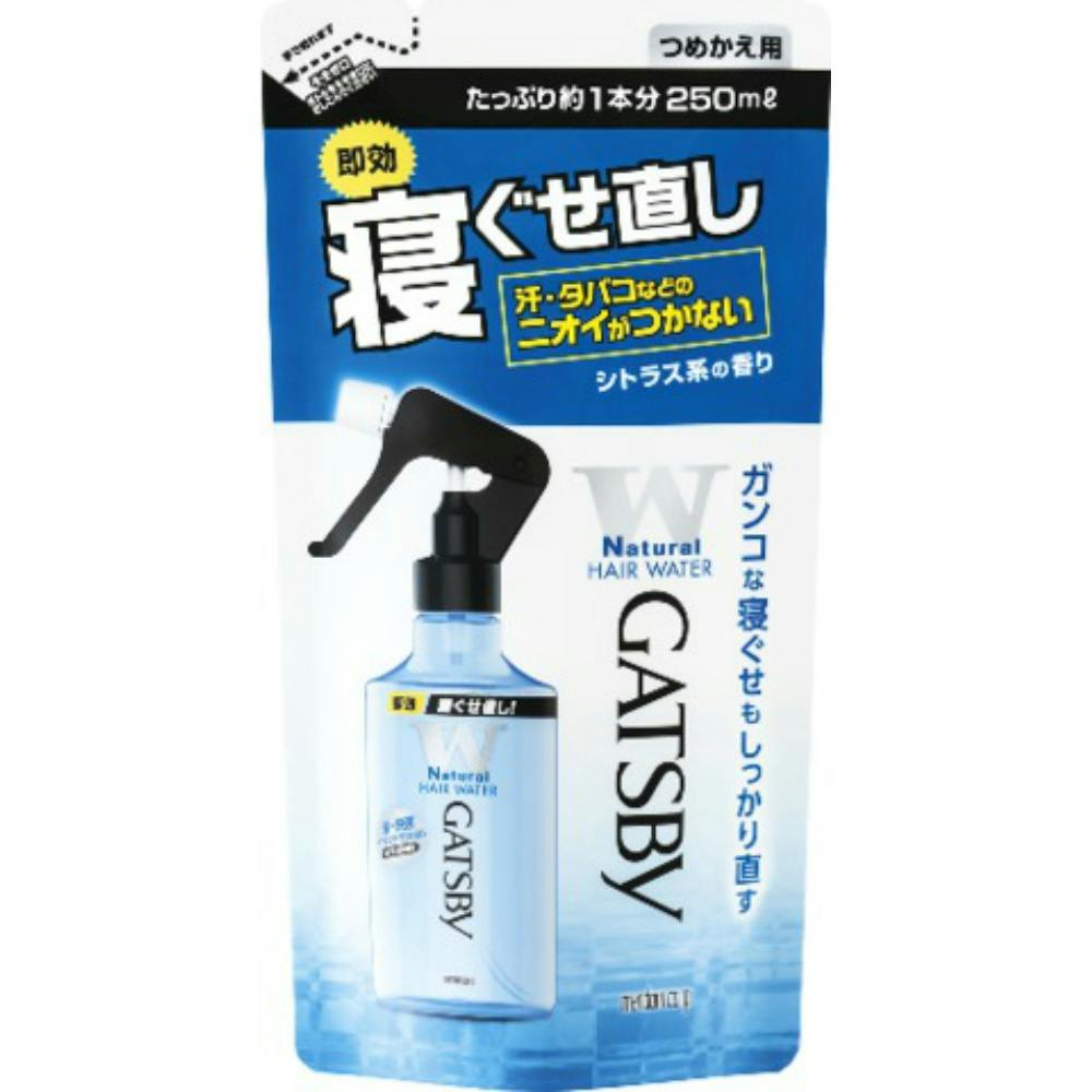ギャツビー寝ぐせ直しウォーターつめかえ用250ml ×1点 #hrm-4902806102628 メンズコスメ・男性用化粧品 ギャツビー寝ぐせ直しウォーターつめかえ用250ml ×1点 #hrm-4902806102628 メンズコスメ・男性用化粧品
