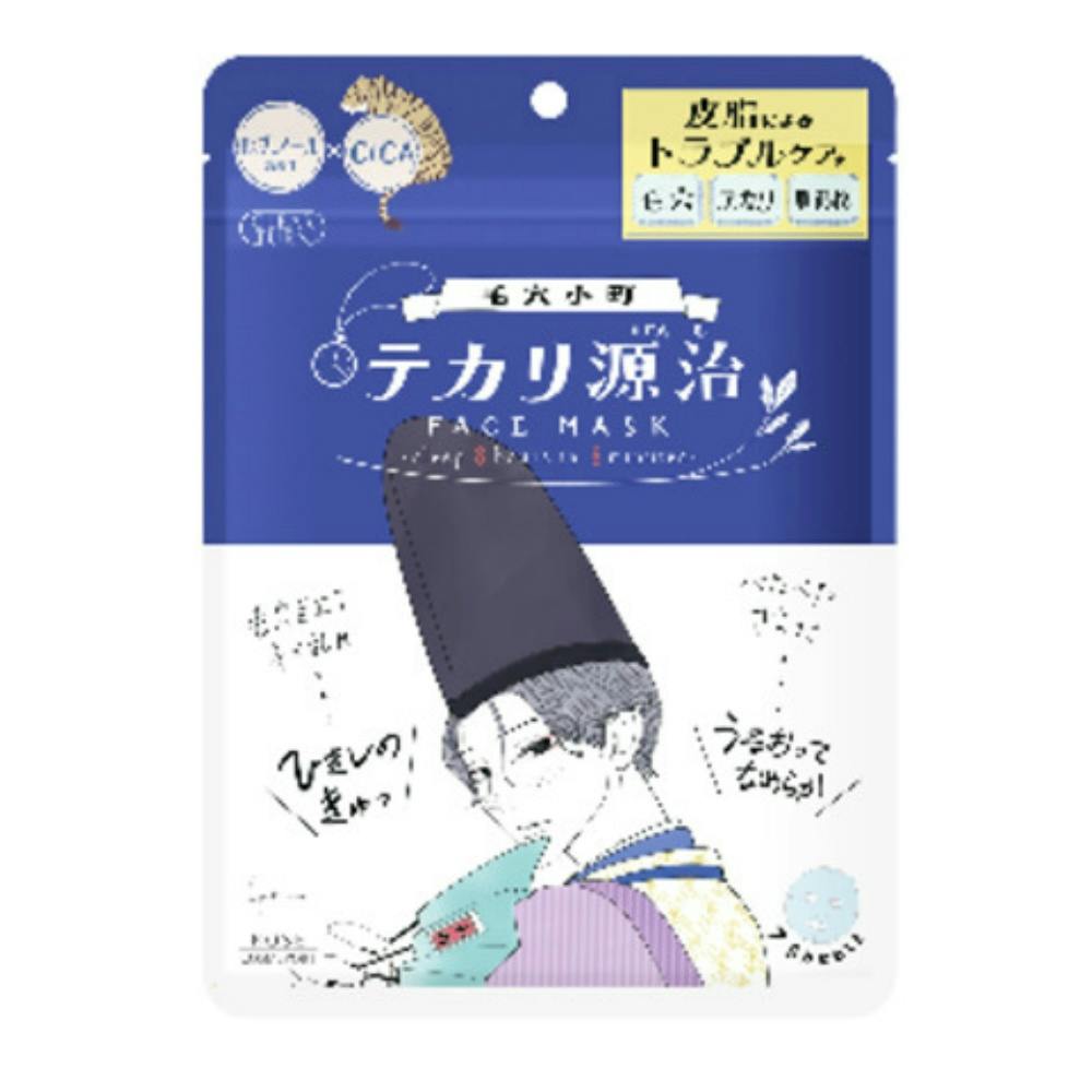 【6点まとめ買い】クリアターン毛穴小町テカリ源治マスク × 6点【送料込み】 ＃hrm-4971710559989