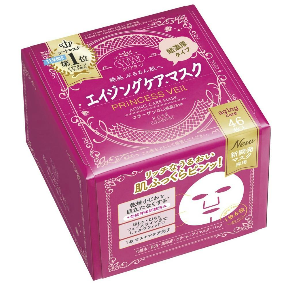 クリアTプリンセスヴェールエイジングケアマスク46 × 12点 #hrm-4971710388985 コスメ・化粧品 クリアTプリンセスヴェールエイジングケアマスク46 × 12点 #hrm-4971710388985 コスメ・化粧品