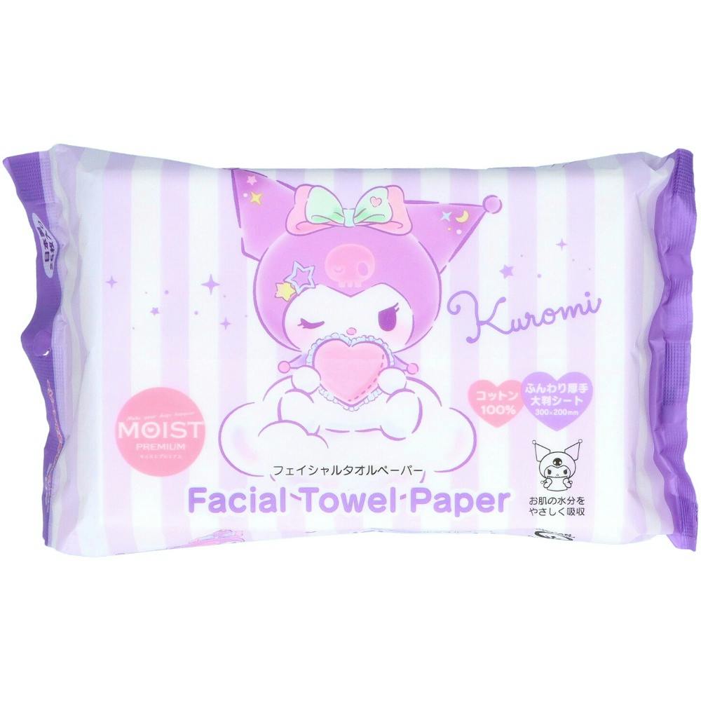 フェイシャルタオルペーパー クロミ×モイストプレミアム ×1点【送料込み】 ＃hrm-4977033211610