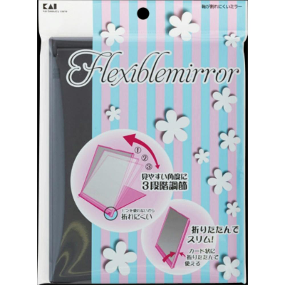 軸が割れにくいミラーＬ ブラック ×1点【送料込み】 ＃hrm-4901601282795