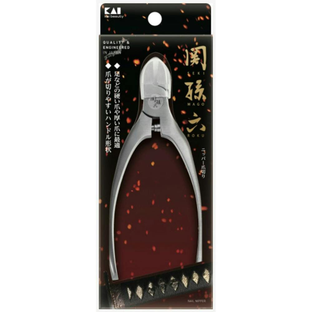 【ケース販売】関孫六ニッパーツメキリレギュラーハンドル × 6点【送料込み】 爪切り ＃hrm-4901601072259