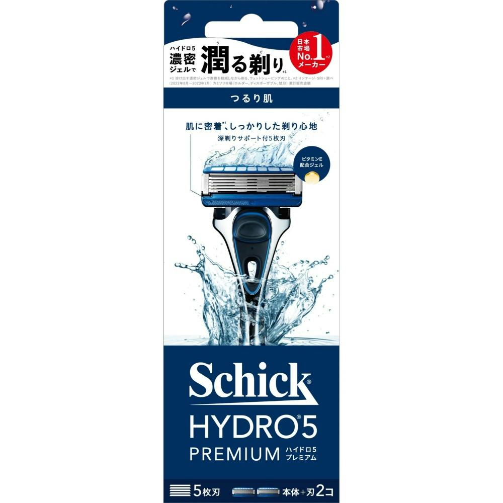 ハイドロ5プレミアム つるり肌へ ホルダー(刃付き+替刃1コ) × 6点 #hrm-4891228315726 シェービング用品 ハイドロ5プレミアム つるり肌へ ホルダー(刃付き+替刃1コ) × 6点 #hrm-4891228315726 シェービング用品