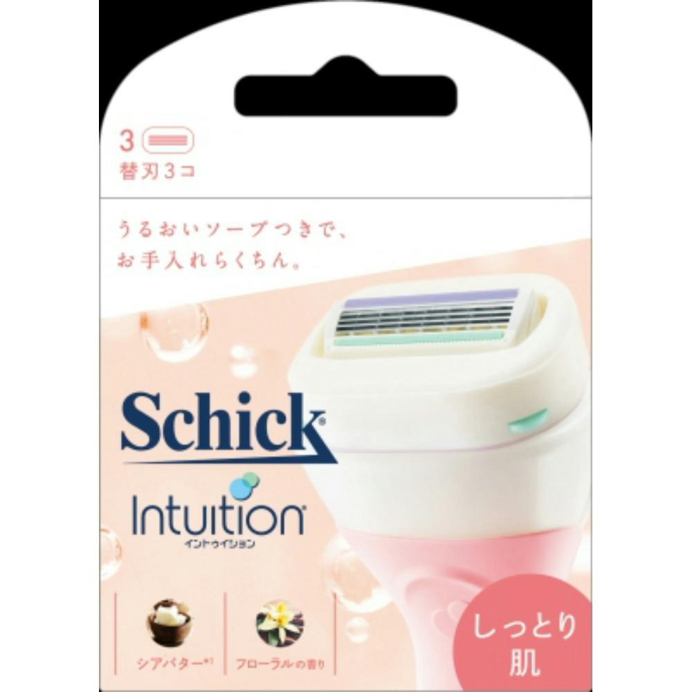 イントゥイション しっとり肌 替刃(3コ入) ×1点 #hrm-4891228312251 シェービング用品 イントゥイション しっとり肌 替刃(3コ入) ×1点 #hrm-4891228312251 シェービング用品