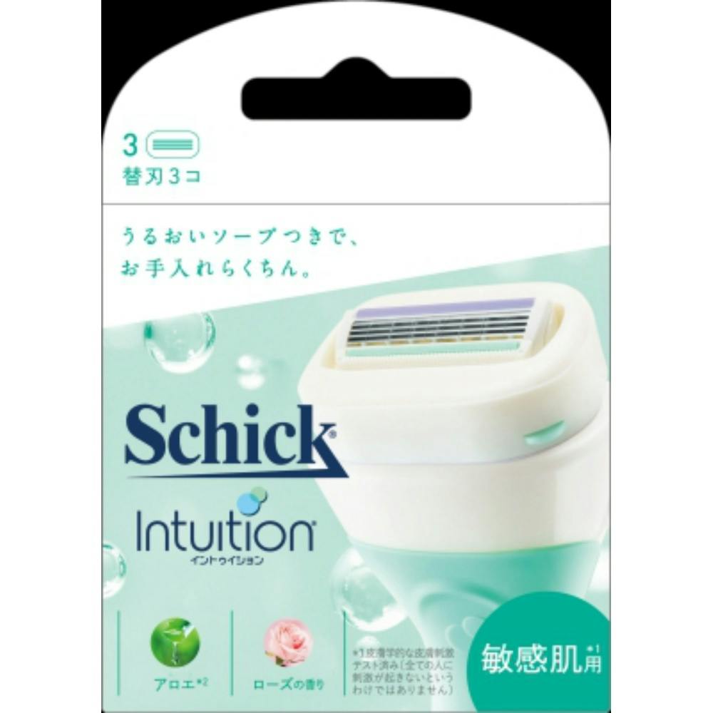 イントゥイション 敏感肌用 替刃(3コ入) ×1点 #hrm-4891228312244 シェービング用品 イントゥイション 敏感肌用 替刃(3コ入) ×1点 #hrm-4891228312244 シェービング用品