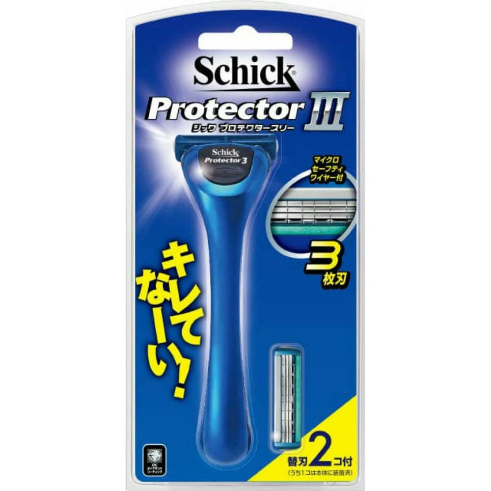 シックプロテクタースリーホルダー(替刃2コ付) PRI-910 ×1点 #hrm-4891228302573 シェービング用品 シックプロテクタースリーホルダー(替刃2コ付) PRI-910 ×1点 #hrm-4891228302573 シェービング用品