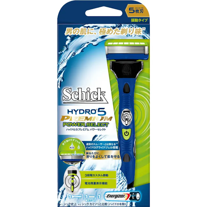 ハイドロ5プレミアムパワーセレクトホルダー(替刃1コ付) ×1点【送料込み】 #hrm-4891228302658