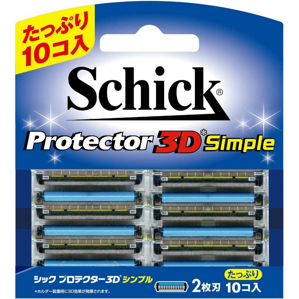 プロテクター3Dシンプル替刃(10コ入) ×1点 #hrm-4903601607196 シェービング用品 プロテクター3Dシンプル替刃(10コ入) ×1点 #hrm-4903601607196 シェービング用品