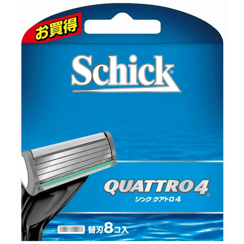 クアトロ4替刃(8コ入) ×1点 #hrm-4891228303822 シェービング用品 クアトロ4替刃(8コ入) ×1点 #hrm-4891228303822 シェービング用品