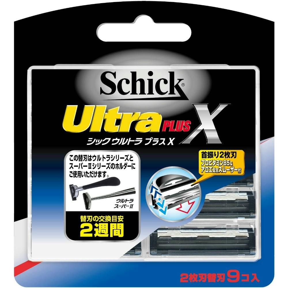 【12点まとめ買い】ウルトラプラスＸ替刃 ９コ入 × 12点【送料込み】 ＃hrm-4891228303877