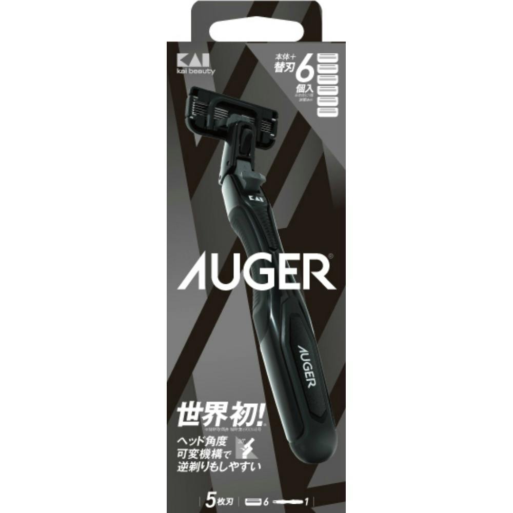 ＡＵＧＥＲ コンボパック ホルダー＋替刃６個付 ×1点 ＃hrm-4901331002007 シェービング用品