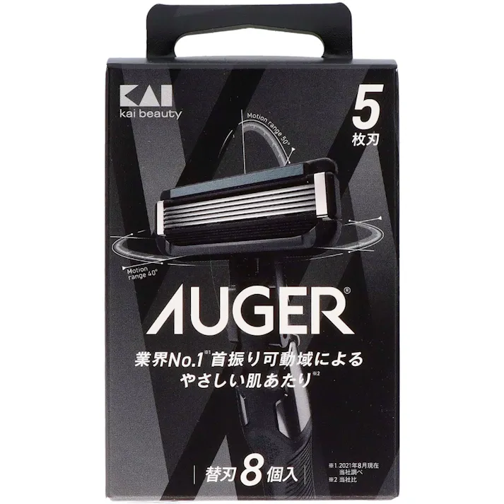 【6点まとめ買い】AUGER替刃8個入 × 6点【送料込み】 #hrm-4901331002052