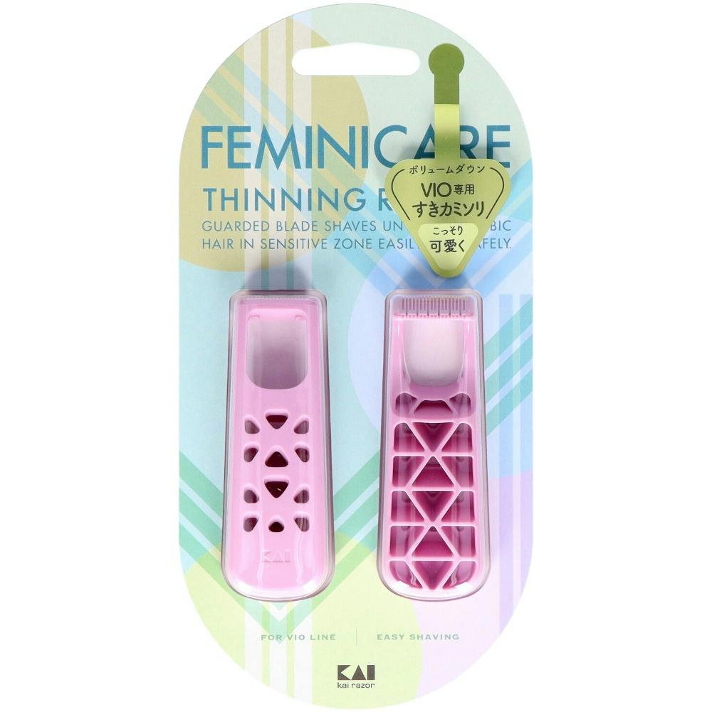 FEMINICARE すきカミソリ 2本入 ×1点 #hrm-4901331004766 シェービング用品 FEMINICARE すきカミソリ 2本入 ×1点 #hrm-4901331004766 シェービング用品