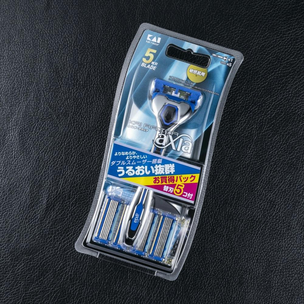 KAIRAZOR axia コンボパック 5P ×1点【送料込み】 ＃hrm-4901331001291