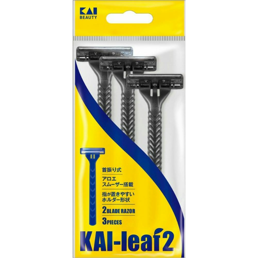 【10点まとめ買い】ＧＡ０００３ ＫＡＩ ｌｅａｆ２ ３本入 × 10点【送料込み】 ＃hrm-4901331006401