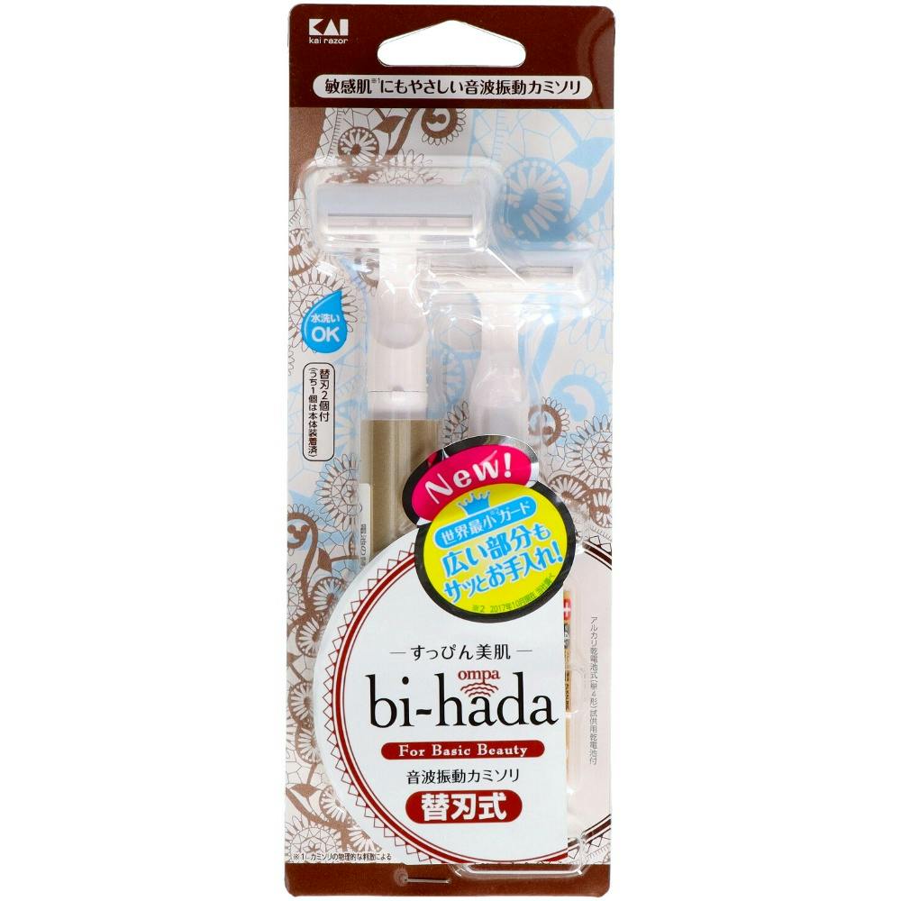 72点まとめ買い】biーhada ompa T ホルダー替刃2ヶ付 × 72点 hrm