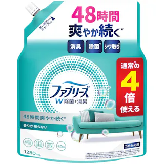 ファブリーズW除菌つめかえ用4回分 ×1点【送料込み】 #hrm-4987176286383