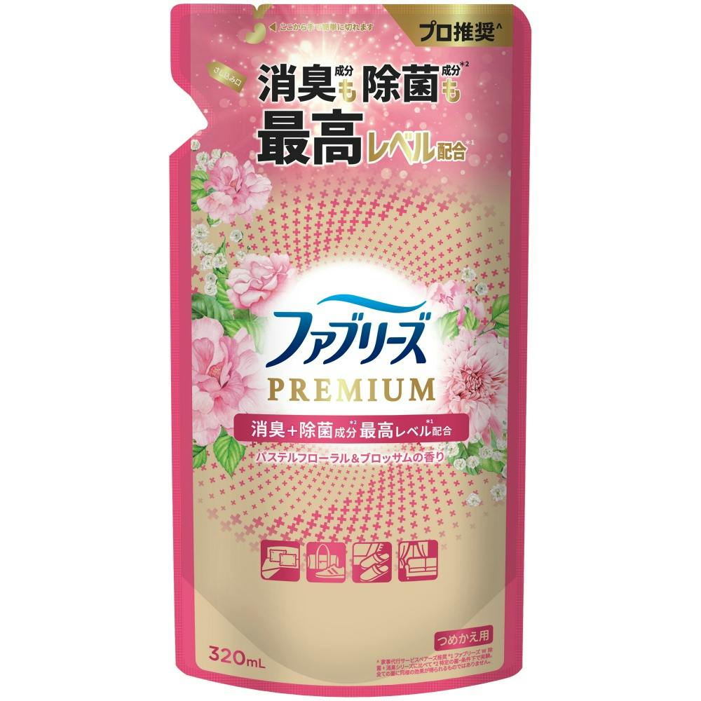 ファブリーズW除菌+消臭プレミアムパステルフローラル&ブロッサムの香りつめかえ ×1点 #hrm-4987176305626 芳香剤・消臭剤 ファブリーズW除菌+消臭プレミアムパステルフローラル&ブロッサムの香りつめかえ ×1点 #hrm-4987176305626 芳香剤・消臭剤