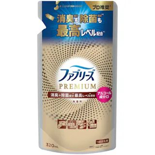 ファブリーズW除菌+消臭プレミアム無香料つめかえ ×1点【送料込み】 #hrm-4987176301710