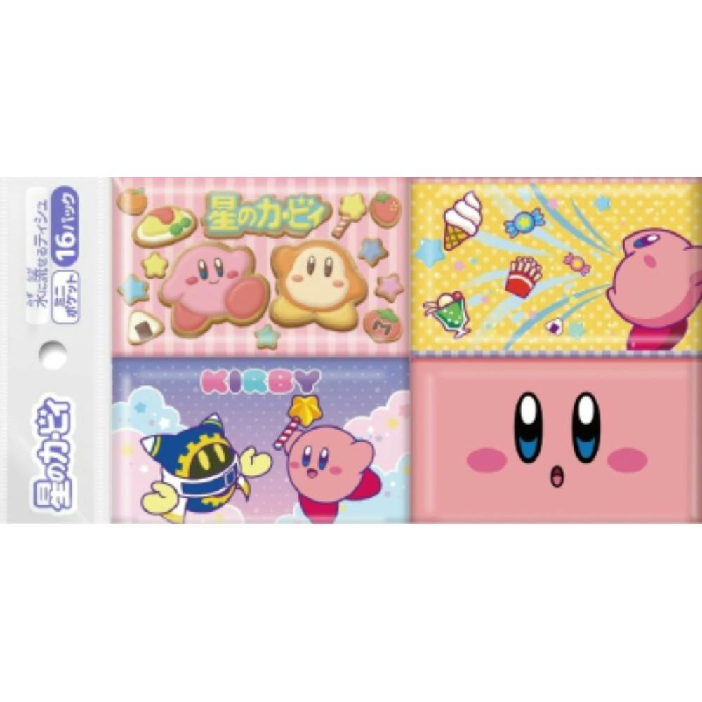 星のカービィ ミニポケットティシュ16個組 × 60点 #hrm-4582769767548 紙製品 星のカービィ ミニポケットティシュ16個組 × 60点 #hrm-4582769767548 紙製品
