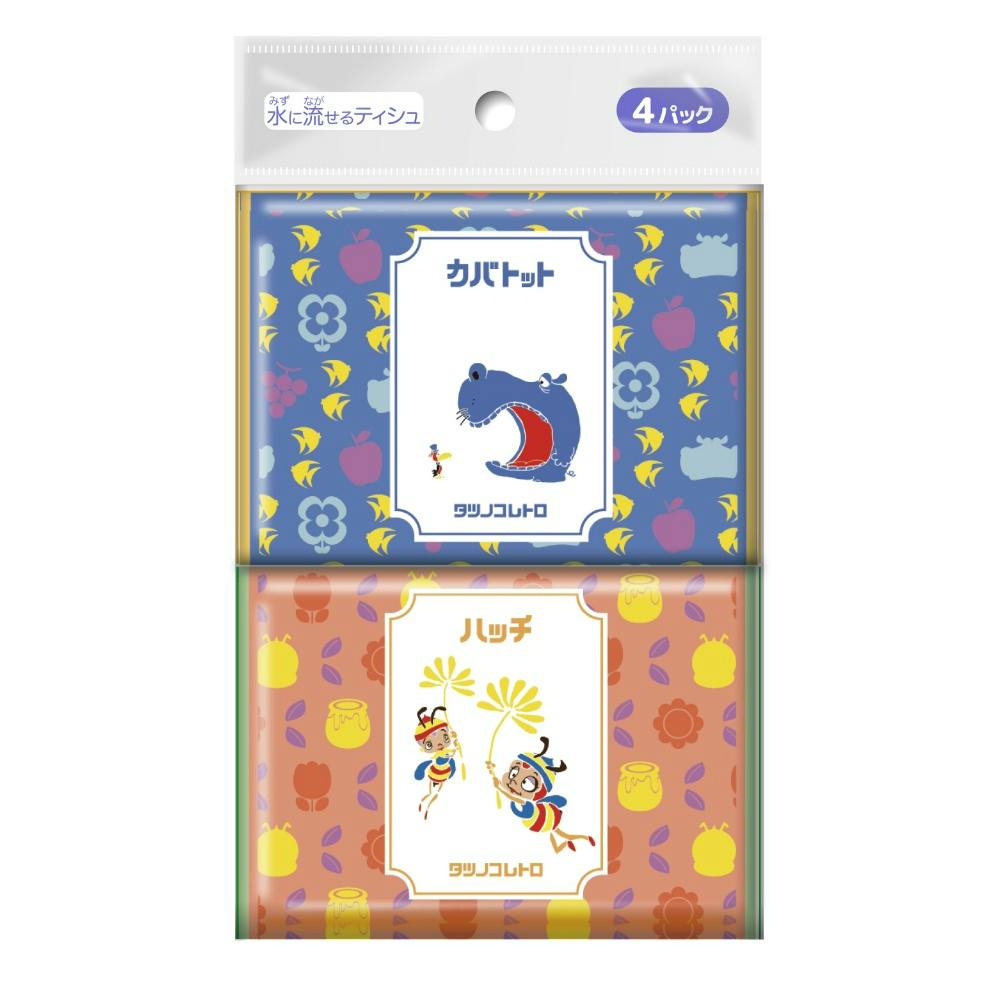 タツノコレトロ4個組 × 10点 #hrm-4901988000173 紙製品 タツノコレトロ4個組 × 10点 #hrm-4901988000173 紙製品