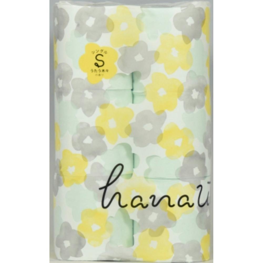 【8点まとめ買い】グリーンｈａｎａｕｔａ １２ロールシングル うたう木々の香り × 8点【送料込み】 ＃hrm-4902144381402