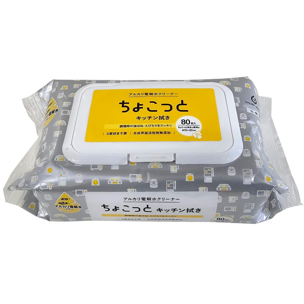 【12点まとめ買い】ＮＴＡ－２キッチンのちょこっと拭き用８０枚 × 12点【送料込み】 ＃hrm-4976861007129
