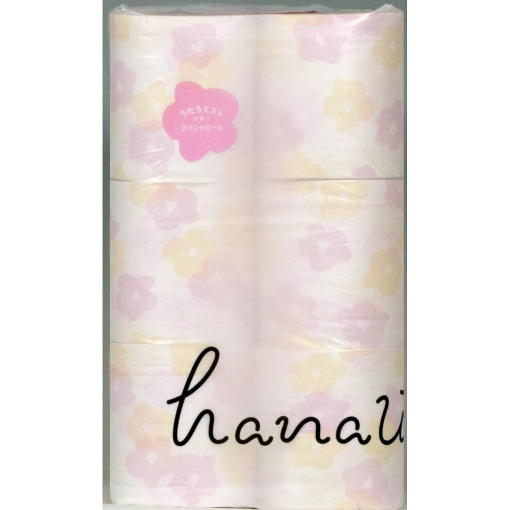 【8点まとめ買い】ｈａｎａｕｔａプリント １２Ｗ うたうミストの香り × 8点【送料込み】 ＃hrm-4902144801221