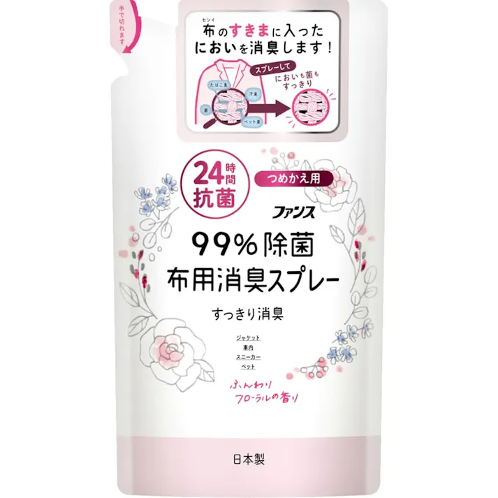 ファンス布用消臭SPふんわりF詰替320ml ×1点【送料込み】 #hrm-4902050713212