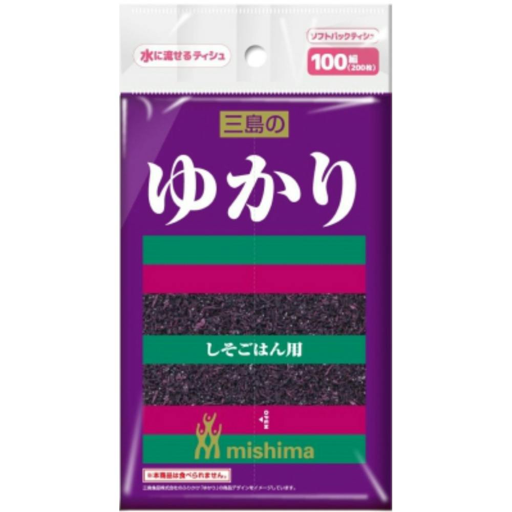 三島食品 ふりかけ ソフトパックティシュ100組 ×1点 #hrm-4570118228680 紙製品 三島食品 ふりかけ ソフトパックティシュ100組 ×1点 #hrm-4570118228680 紙製品