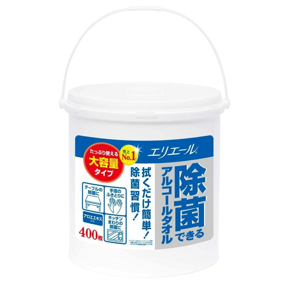 エリエール除菌アルコールタオル本体400枚 × 6点 #hrm-4902011731163 紙製品 エリエール除菌アルコールタオル本体400枚 × 6点 #hrm-4902011731163 紙製品
